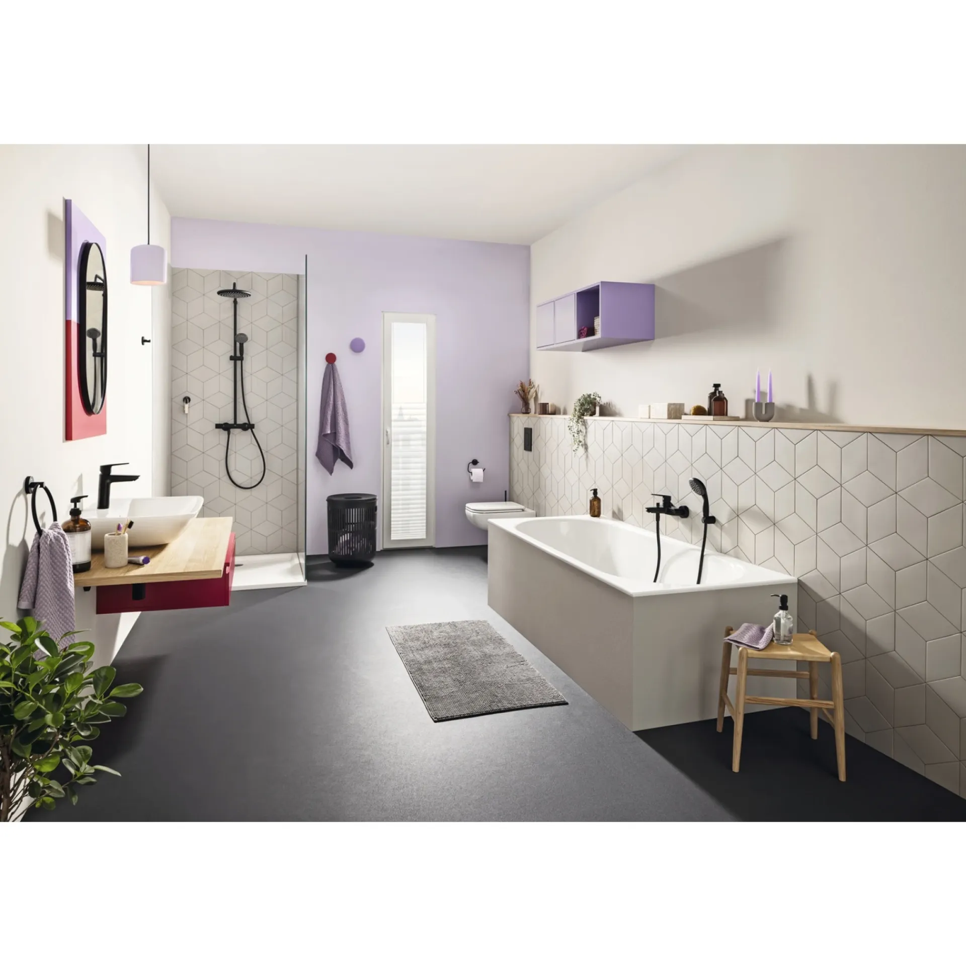 Hot Grohe VITALIO START 250 BRUSESYSTEM MAT SORT