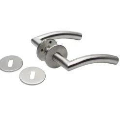 Best Habo 19 MM DØRGREB RUSTFRIT STÅL L-FORM