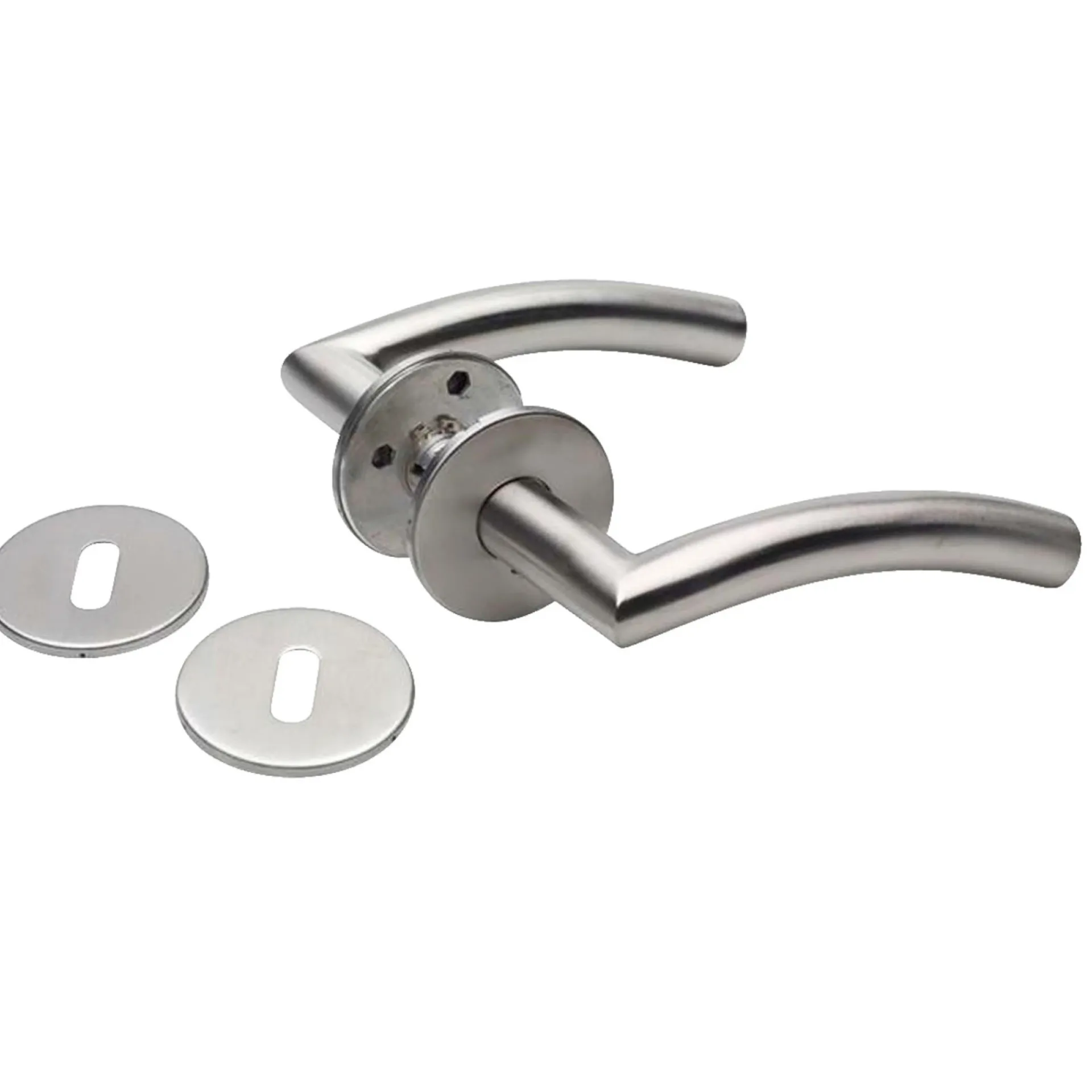 Best Habo 19 MM DØRGREB RUSTFRIT STÅL L-FORM