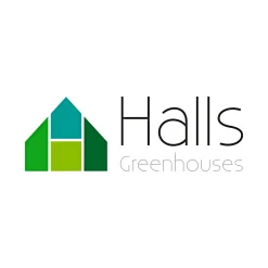 New Halls ICON 8 DRIVHUS EKSKL. SOKKEL HÆRDET GLAS SORT 8,1 M2