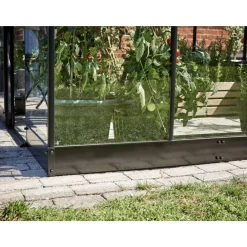 New Halls QUBE 66 STÅLFUNDAMENT SORT 3,9 M2