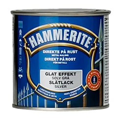 Clearance Hammerite GLAT-EFFEKT METALMALING 250 ML SØLV