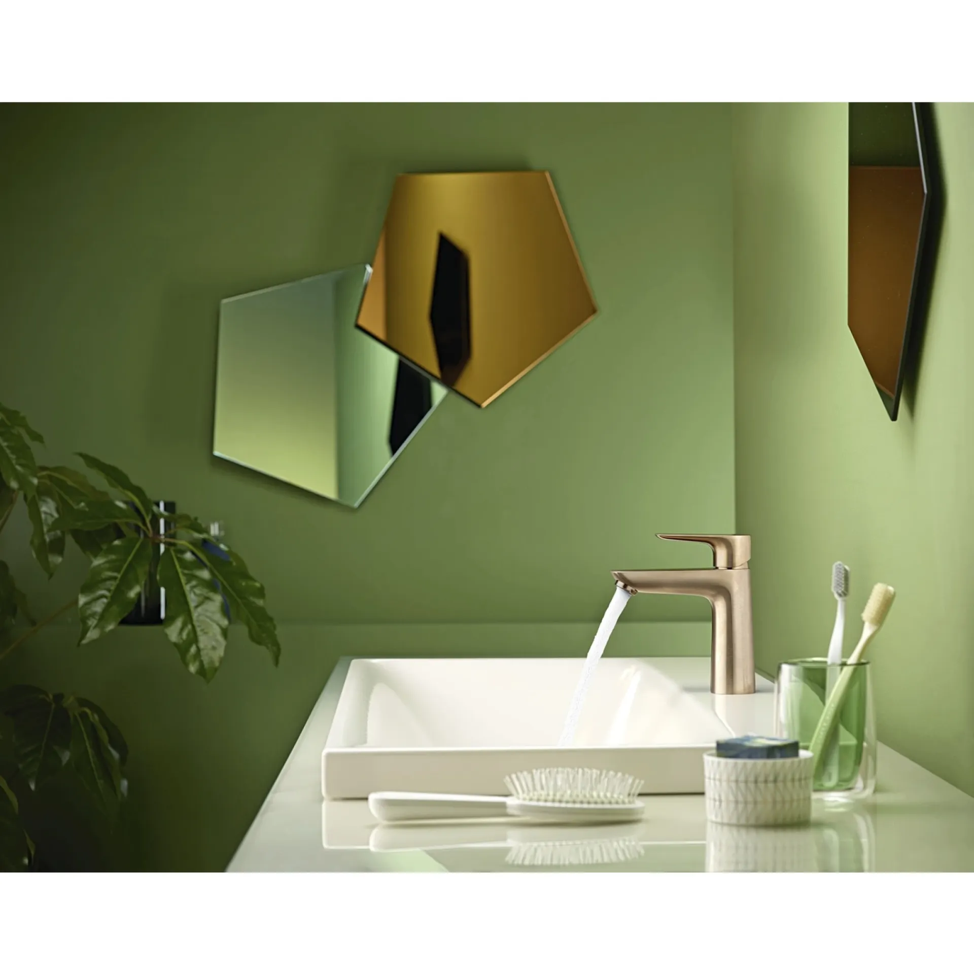 Discount Hansgrohe TALIS E 110 HÅNDVASKARMATUR 1-GREB BØRSTET BRONZE
