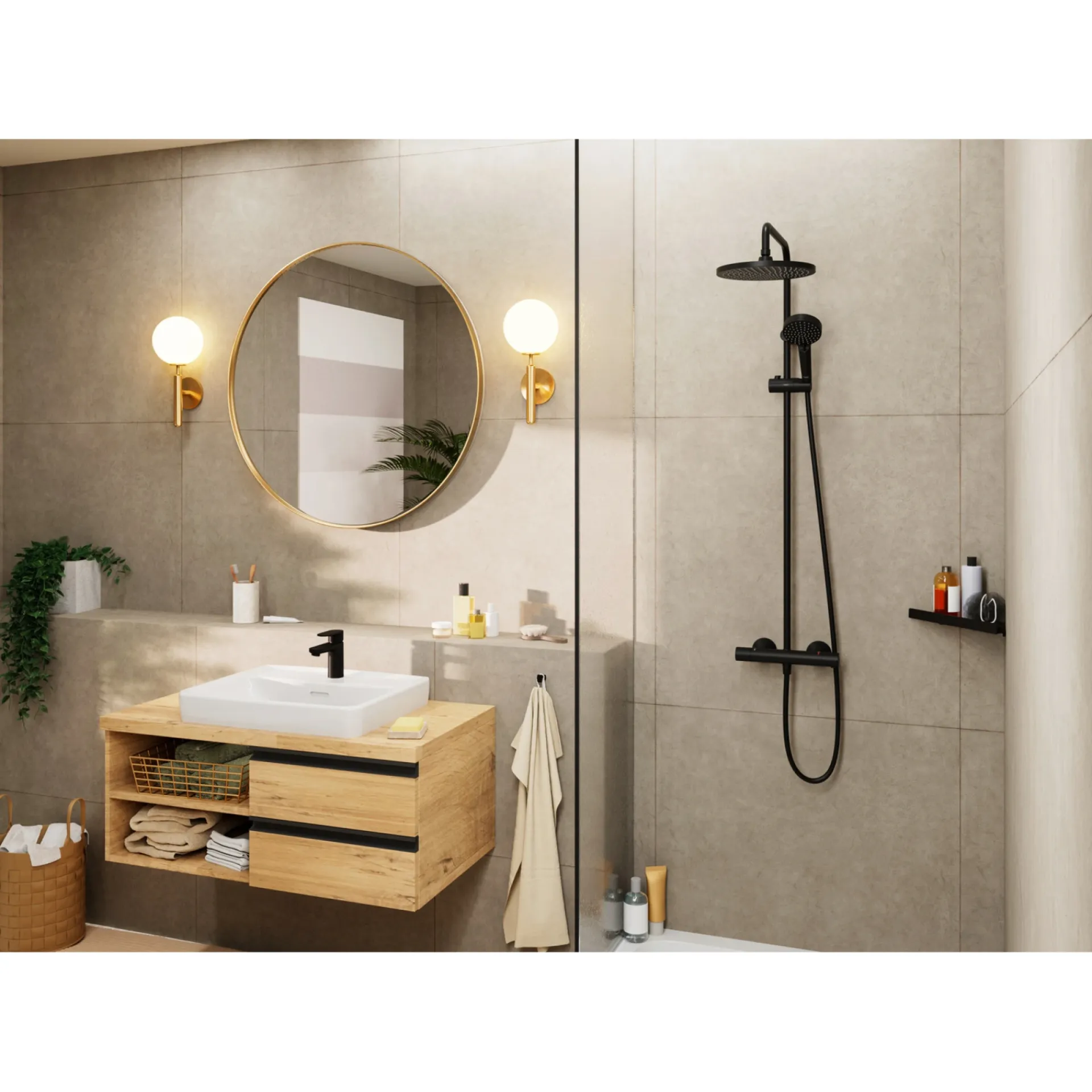 Hot Hansgrohe VERNIS 240 1JET ECOSMART BRUSESYSTEM MAT SORT