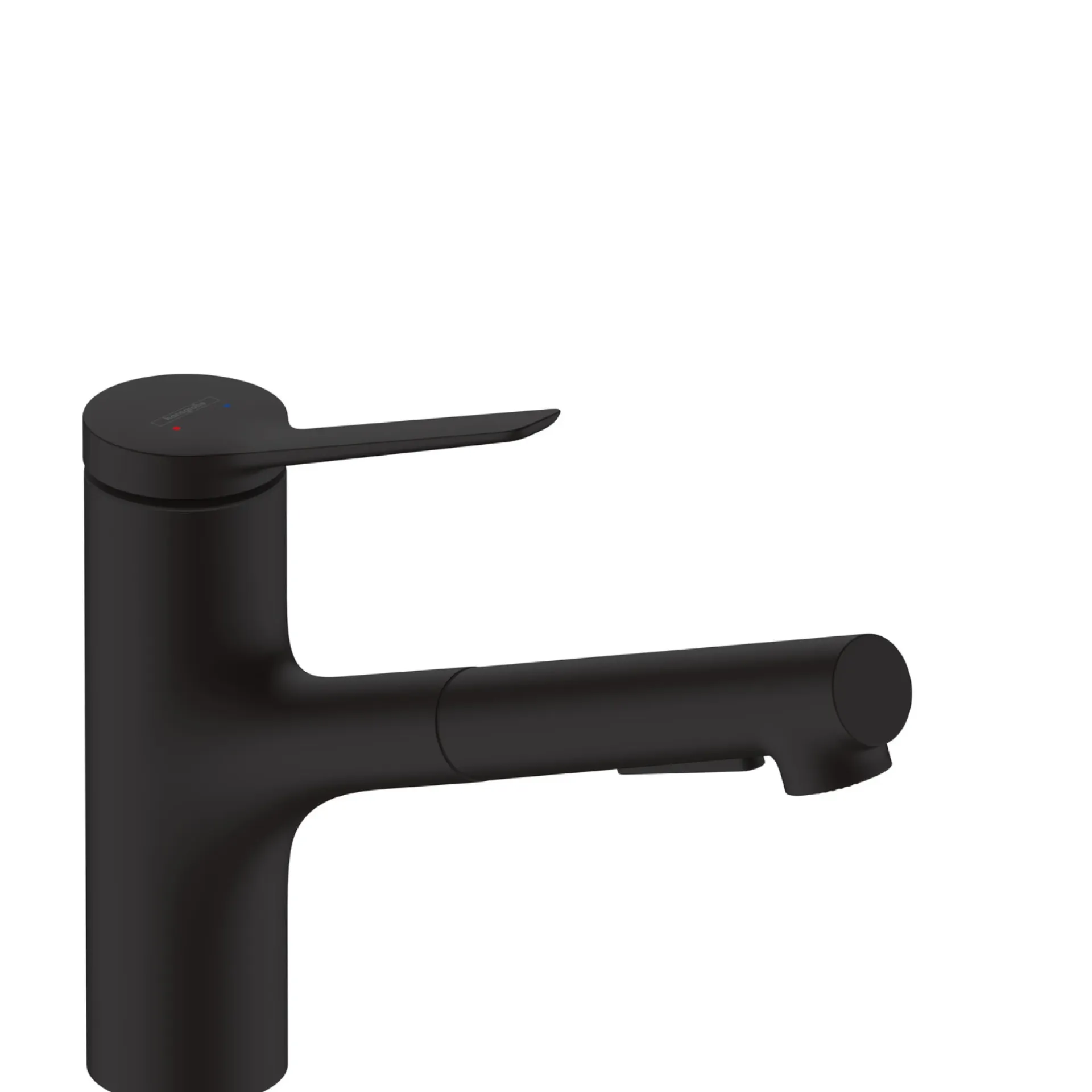 Best Hansgrohe ZESIS M33 150, 2-JET KØKKENARMATUR MAT SORT