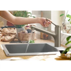 Online Hansgrohe ZESIS M33 150 KØKKENARMATUR BØRSTET KROM