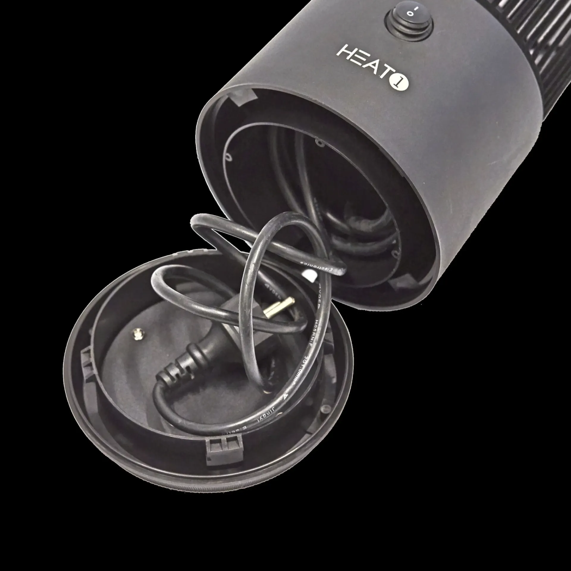 New Heat1 212-371 TERRASSEVARMER SORT 1200 W