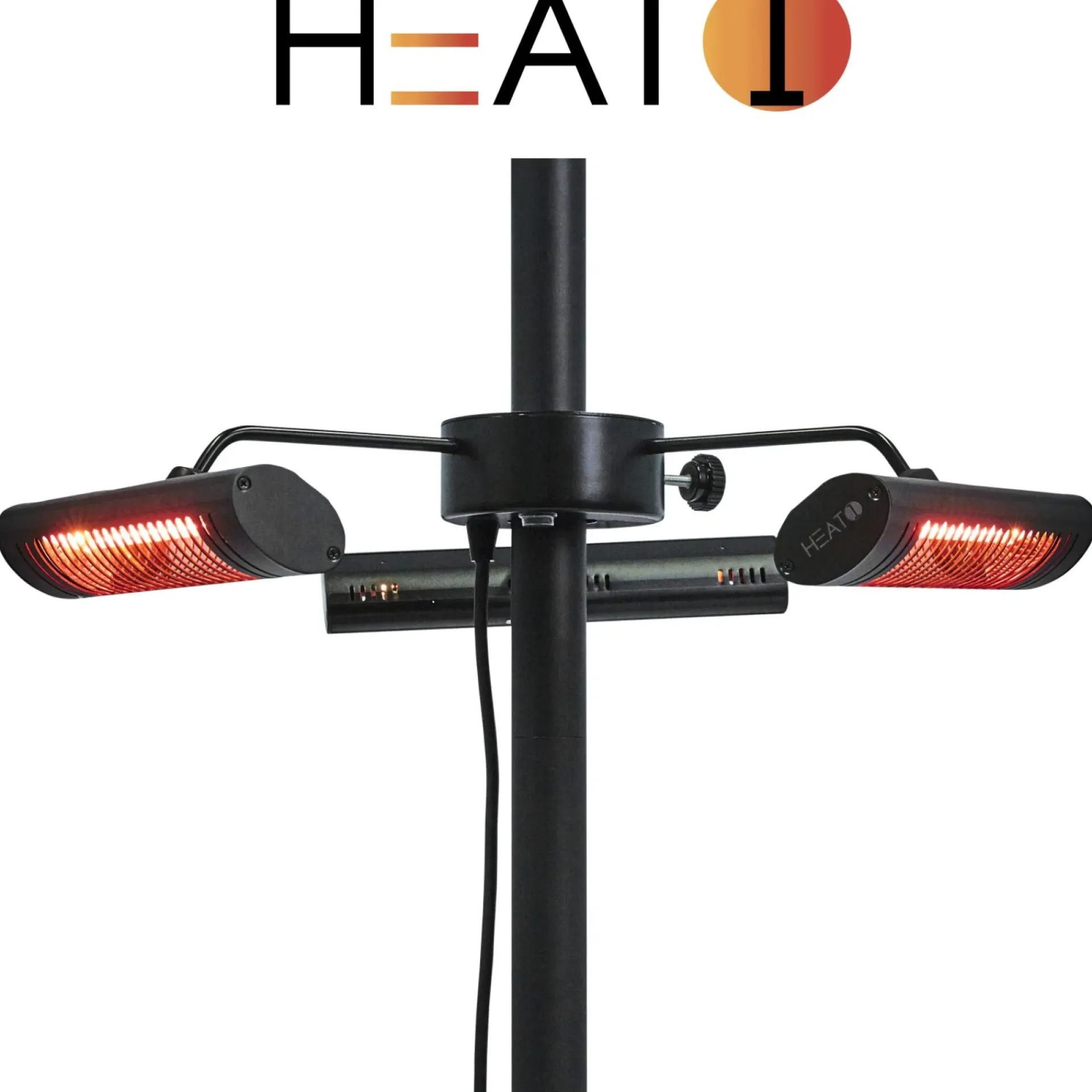 New Heat1 212-350 TERRASSEVARMER SORT 670 W X 3
