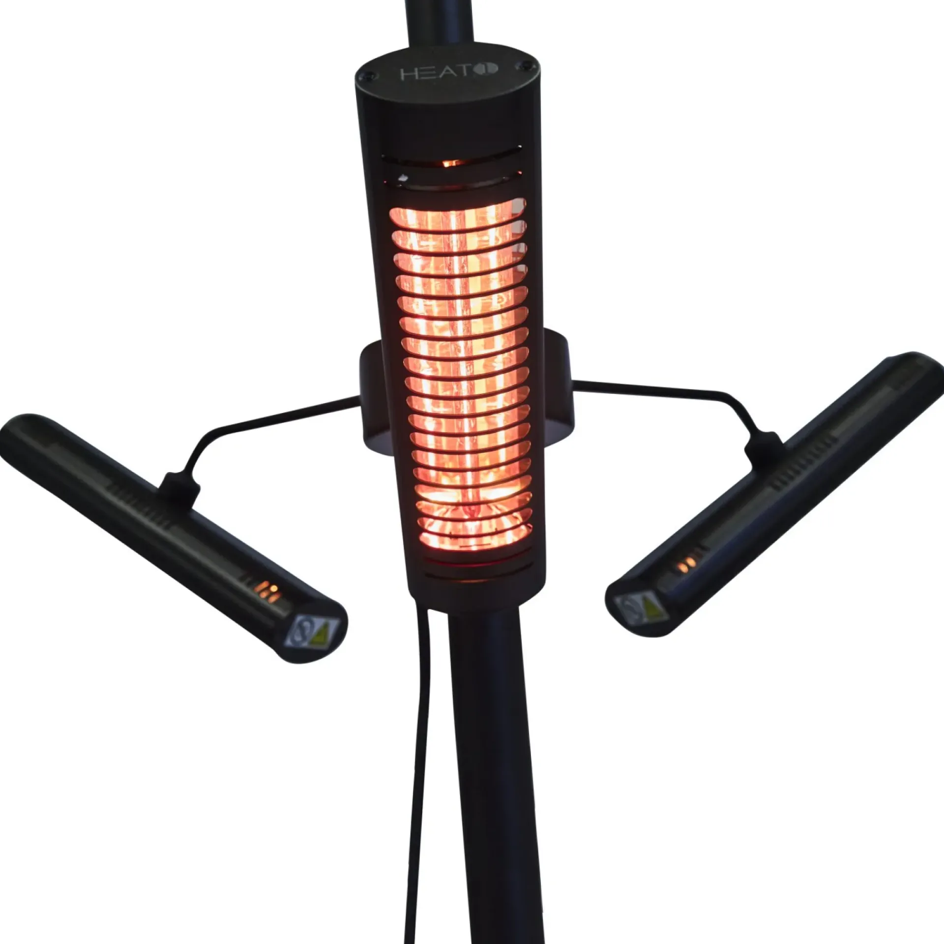 New Heat1 212-350 TERRASSEVARMER SORT 670 W X 3