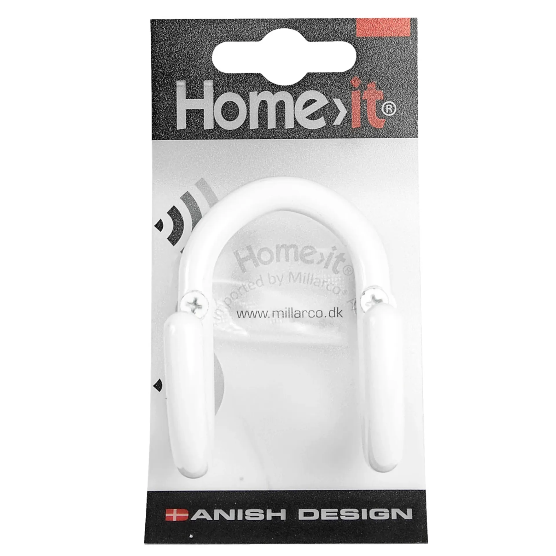 Clearance Home>it DOBBELT A3 HAT- OG FRAKKEKROG HVID