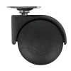 Sale Home>it DREJELIGT, DOBBELT MØBELHJUL Ø50 MM 40 KG SORT 1 STK