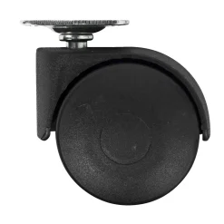 Sale Home>it DREJELIGT, DOBBELT MØBELHJUL Ø50 MM 40 KG SORT 1 STK