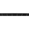 Hot Home>it FLEX KNAGERÆKKE SORT EG 6 KN 60X5,5X2 CM