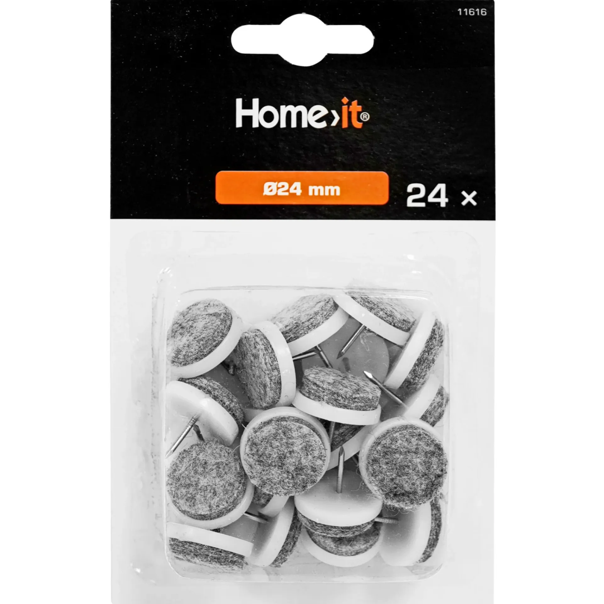 Online Home>it GLIDESØM GRÅ Ø24 MM 24 STK
