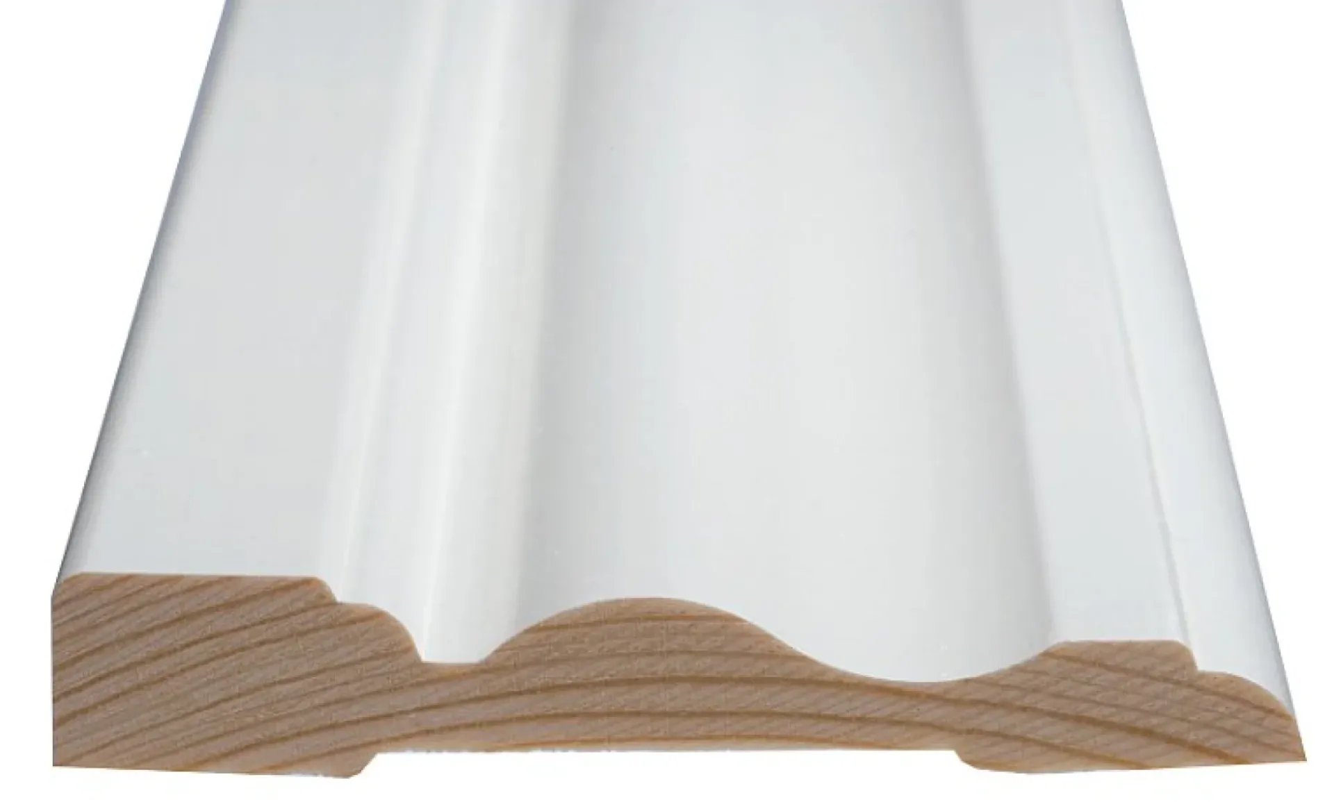 Clearance Hornbaek ALMUEINDFATNING HVID 15 X 91 X 3600 MM