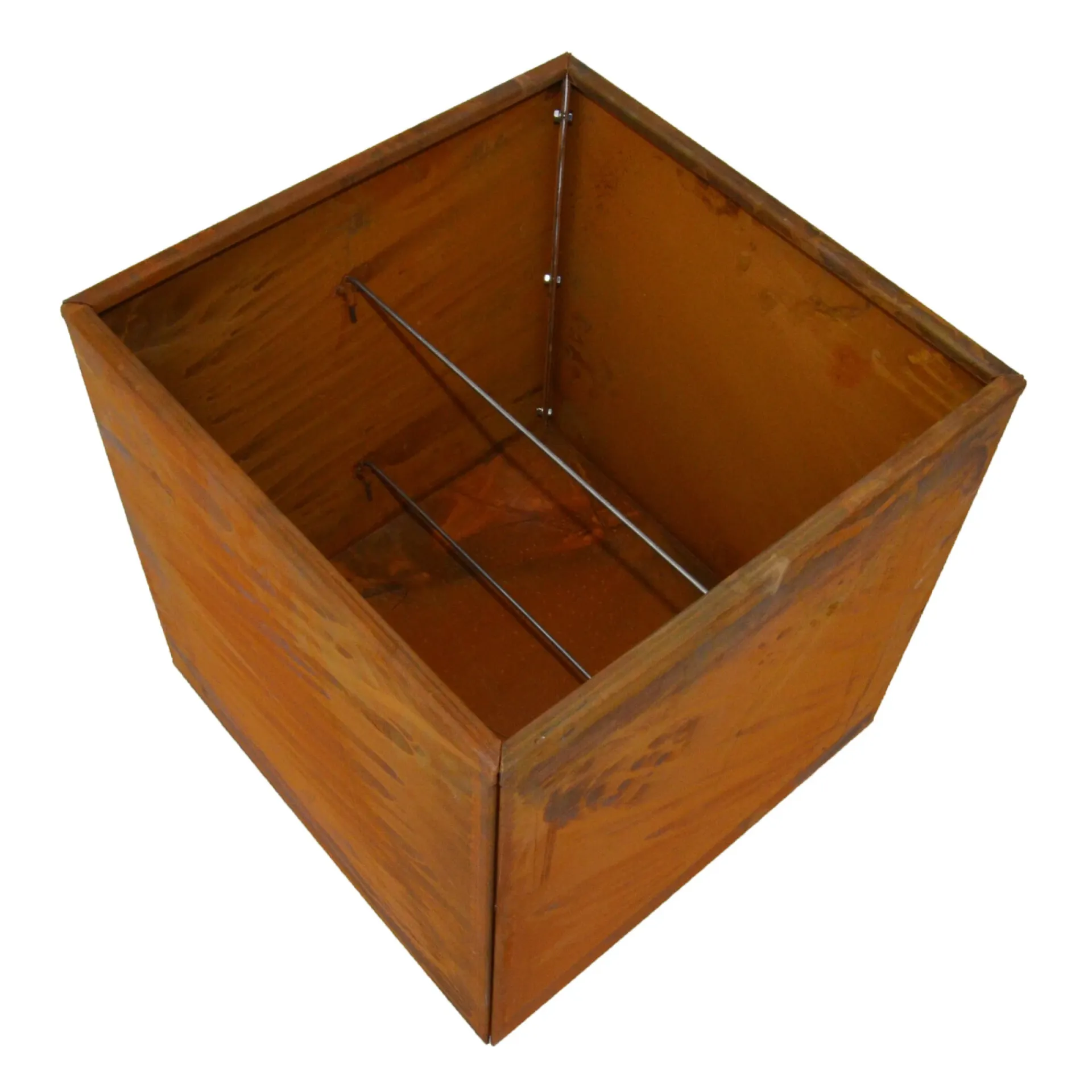 Outlet Hortus 210-901 MED BUND HØJBED RUST PATINA 40 X 40 X 40 CM