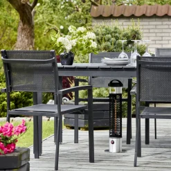 Online Hortus 211-370 TERRASSEVARMER SØLV 1200 W
