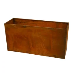 Best Hortus 210-904 UDEN BUND HØJBED RUST PATINA 60 X 120 X 40 CM