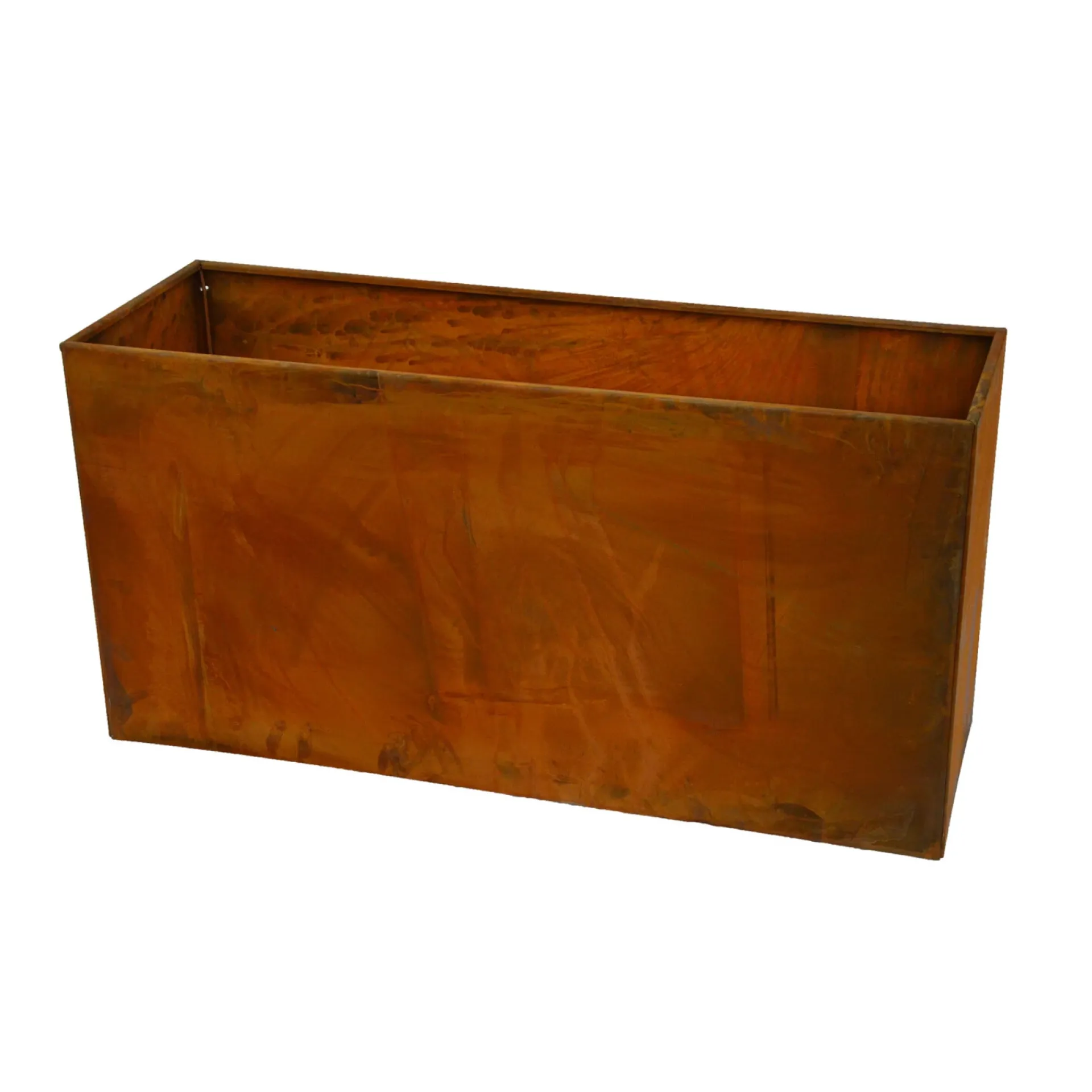 Best Hortus 210-904 UDEN BUND HØJBED RUST PATINA 60 X 120 X 40 CM