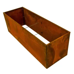 Best Hortus 210-902 UDEN BUND HØJBED RUST PATINA 40 X 120 X 40 CM
