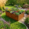 New Hortus 210-900 UDEN BUND HØJBED RUST PATINA 40 X 120 X 80 CM