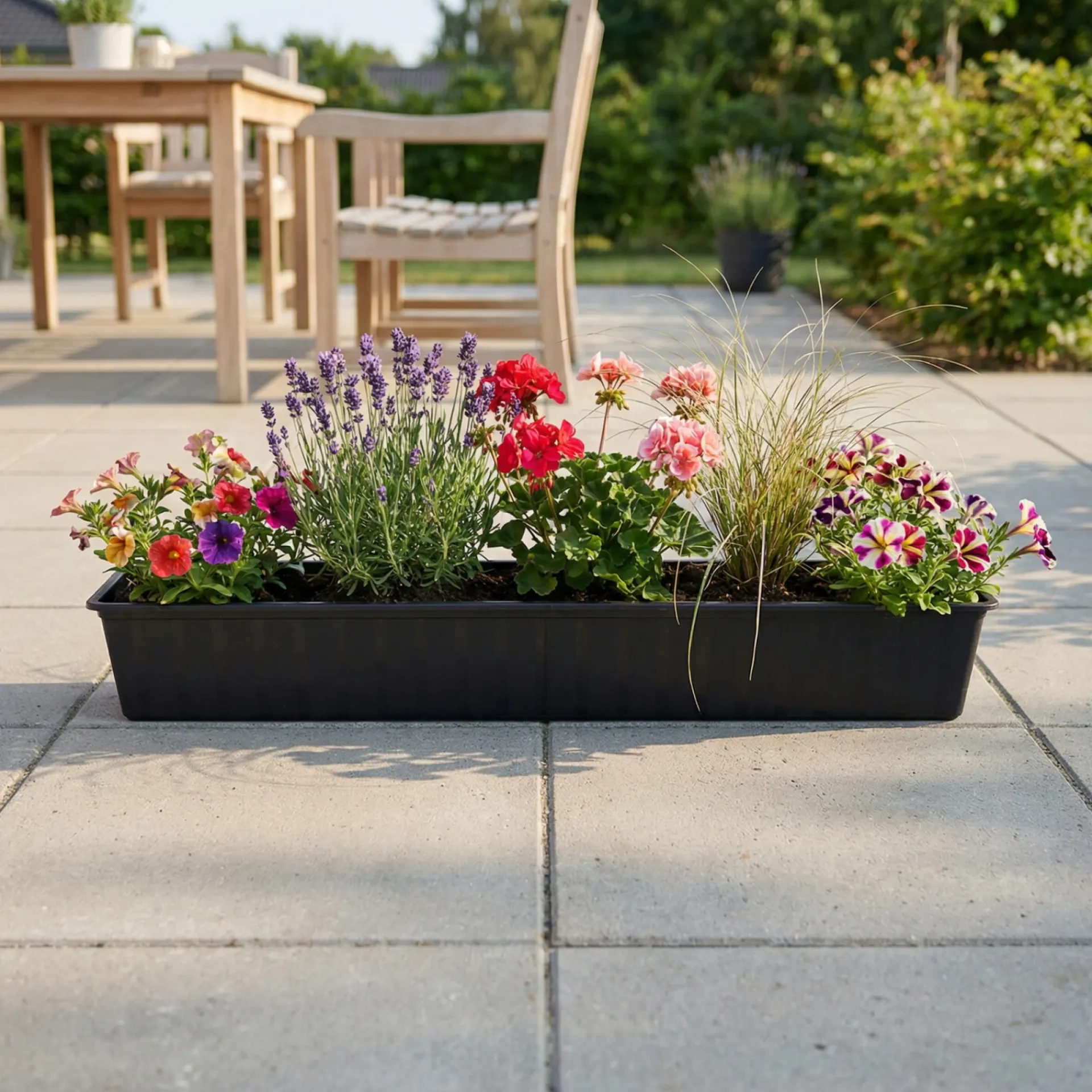 Sale Hortus AGRO 208-402 ALTANKASSE PLAST ANTRACITGRÅ L100 CM