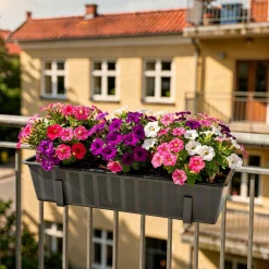 Clearance Hortus AGRO BESLAG JERN SORT 15X2 CM