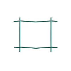 Clearance Hortus PVC FRI TRÅDHEGN GRØN PLASTBELAGT 0.90 X 20 M