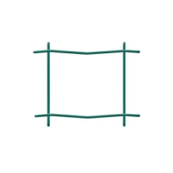 Hortus PVC FRI TRÅDHEGN GRØN PLASTBELAGT 0.60 X 20 M