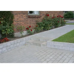 Best IBF BONDESTEN KANTBLOK 14 X 14 X 21 CM GRÅ