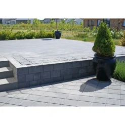 Outlet IBF BONDESTEN NORMALSTEN BELÆGNINGSSTEN 5 X 14 X 21 CM SORT