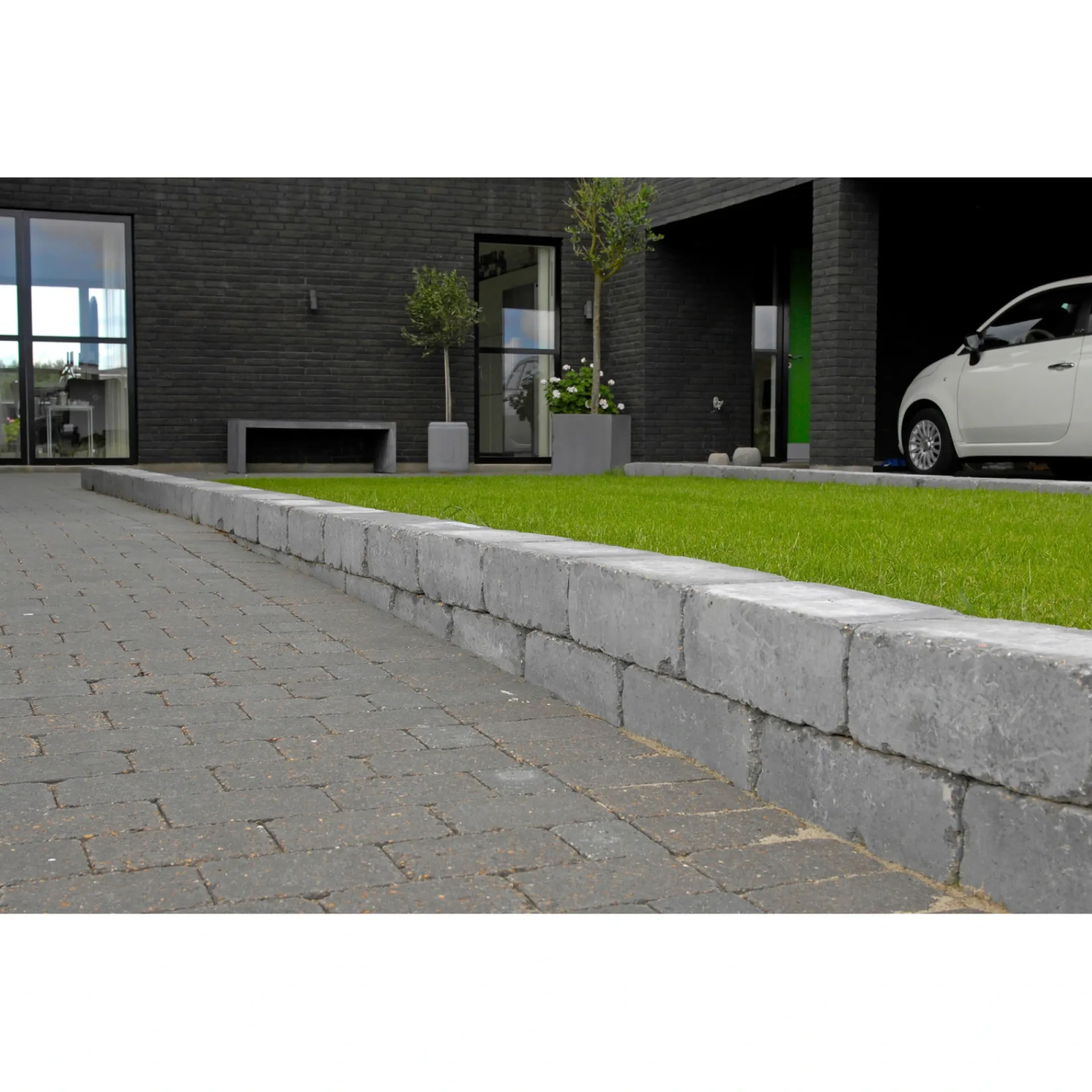 Hot IBF HOLMEGAARDSTEN NORMALSTEN BELÆGNINGSSTEN 5 X 14 X 21 CM SORT/ANTRACIT