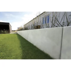 New IBF PARKLINE L-ELEMENT STØTTEMUR 10 X 45 X 200 CM GRÅ