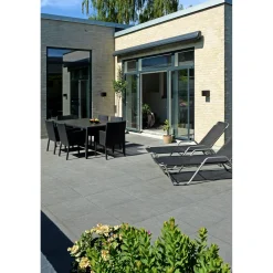 Discount IBF TRENDLINE HAVEFLISE 4 X 60.50 X 60.50 CM GRAFITGRÅ FLAMMET