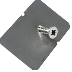 Online Isola SKIVE M/SKRUE TYPE 1 TAGTILBEHØR STÅLGRÅ 55X35X32 MM