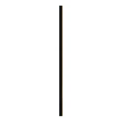 Discount I-Wood AFSLUTNINGSLISTE EG SORTMALET 17 X 67 X 2400 MM