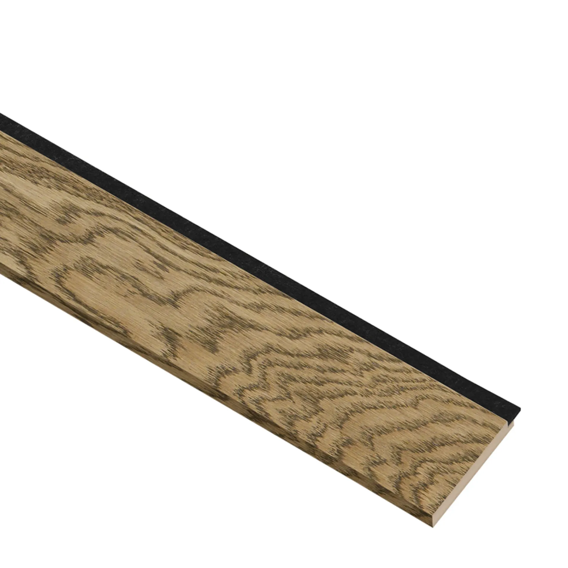 New I-Wood AFSLUTNINGSLISTE EG, MØRKEBRUN OLIE 16 X 92 X 2400 MM