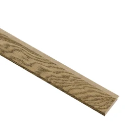 Clearance I-Wood AFSLUTNINGSLISTE EG, MØRKEBRUN OLIE 16 X 67 X 2400 MM