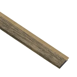 Best I-Wood AFSLUTNINGSLISTE EG, SORT OLIE 17 X 42 X 2400 MM