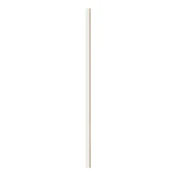 New I-Wood AFSLUTNINGSLISTE HVID 16 X 67 X 2400 MM