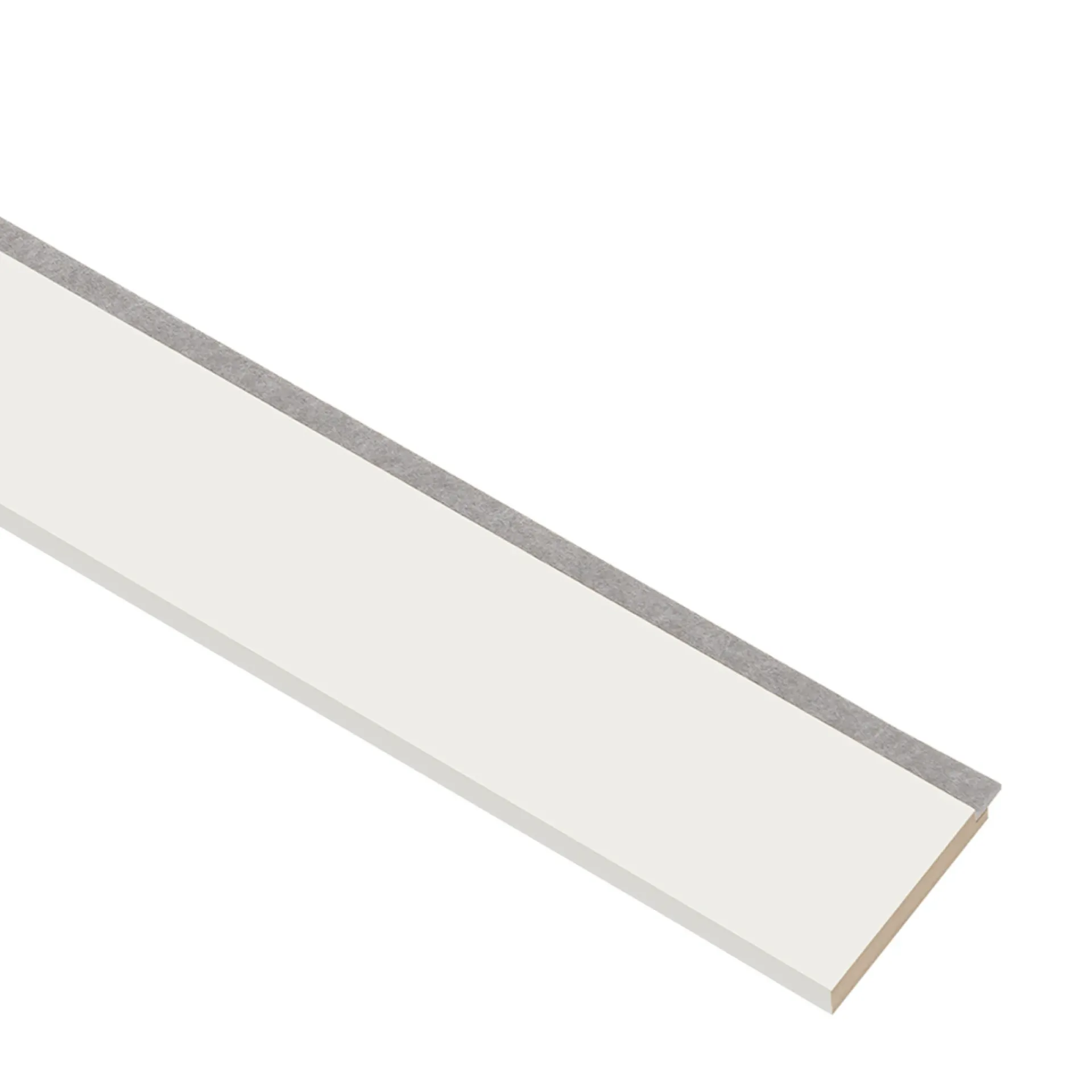 Clearance I-Wood AFSLUTNINGSLISTE HVID 16 X 92 X 2400 MM