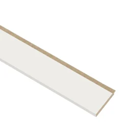 Clearance I-Wood AFSLUTNINGSLISTE HVID 16 X 92 X 2400 MM