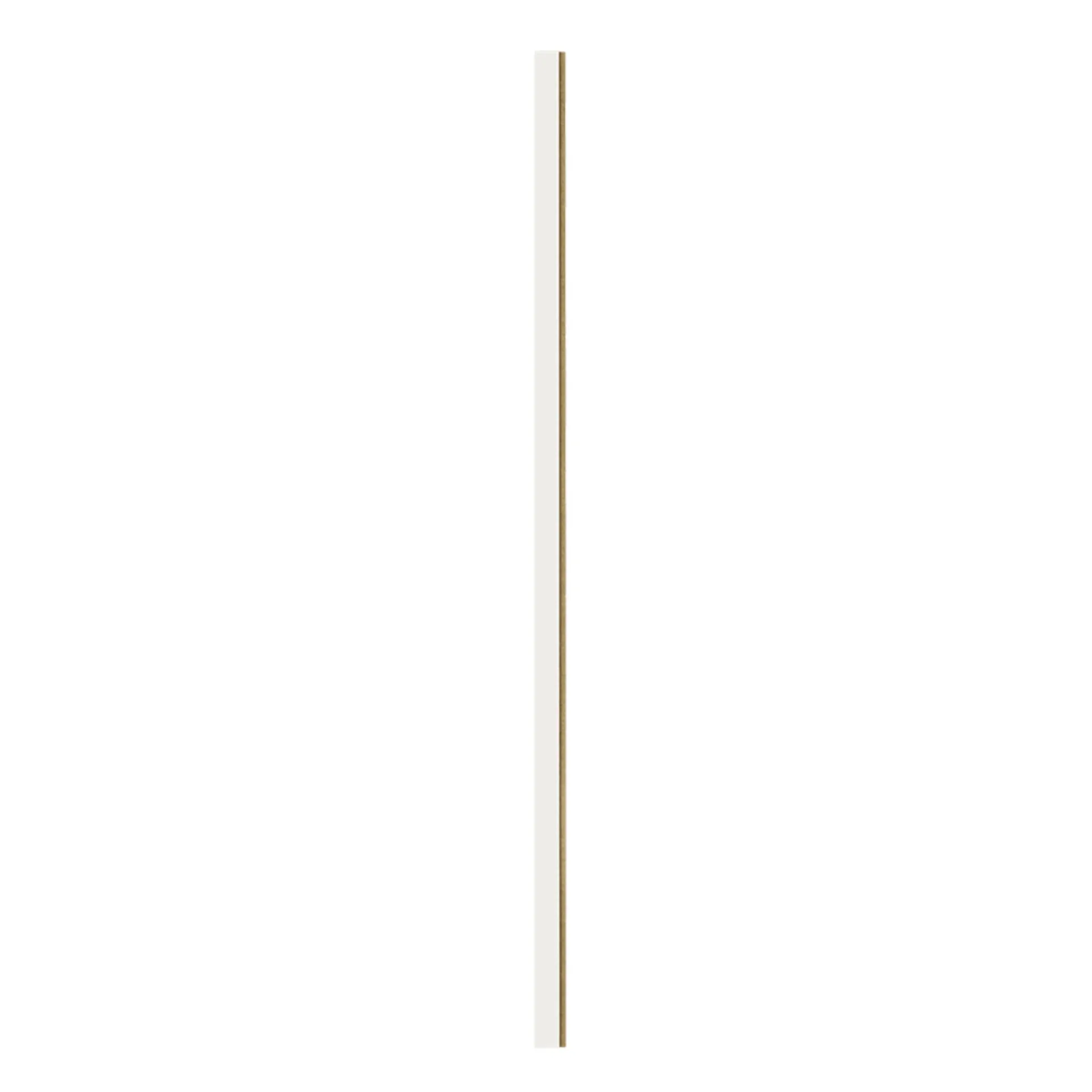 Best I-Wood AFSLUTNINGSLISTE HVID 16 X 67 X 2400 MM