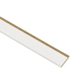 Best I-Wood AFSLUTNINGSLISTE HVID 16 X 67 X 2400 MM