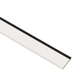 Clearance I-Wood AFSLUTNINGSLISTE HVID 16 X 67 X 2400 MM