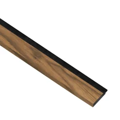 New I-Wood AFSLUTNINGSLISTE VALNØD KLAR OLIE 17 X 42 X 2400 MM
