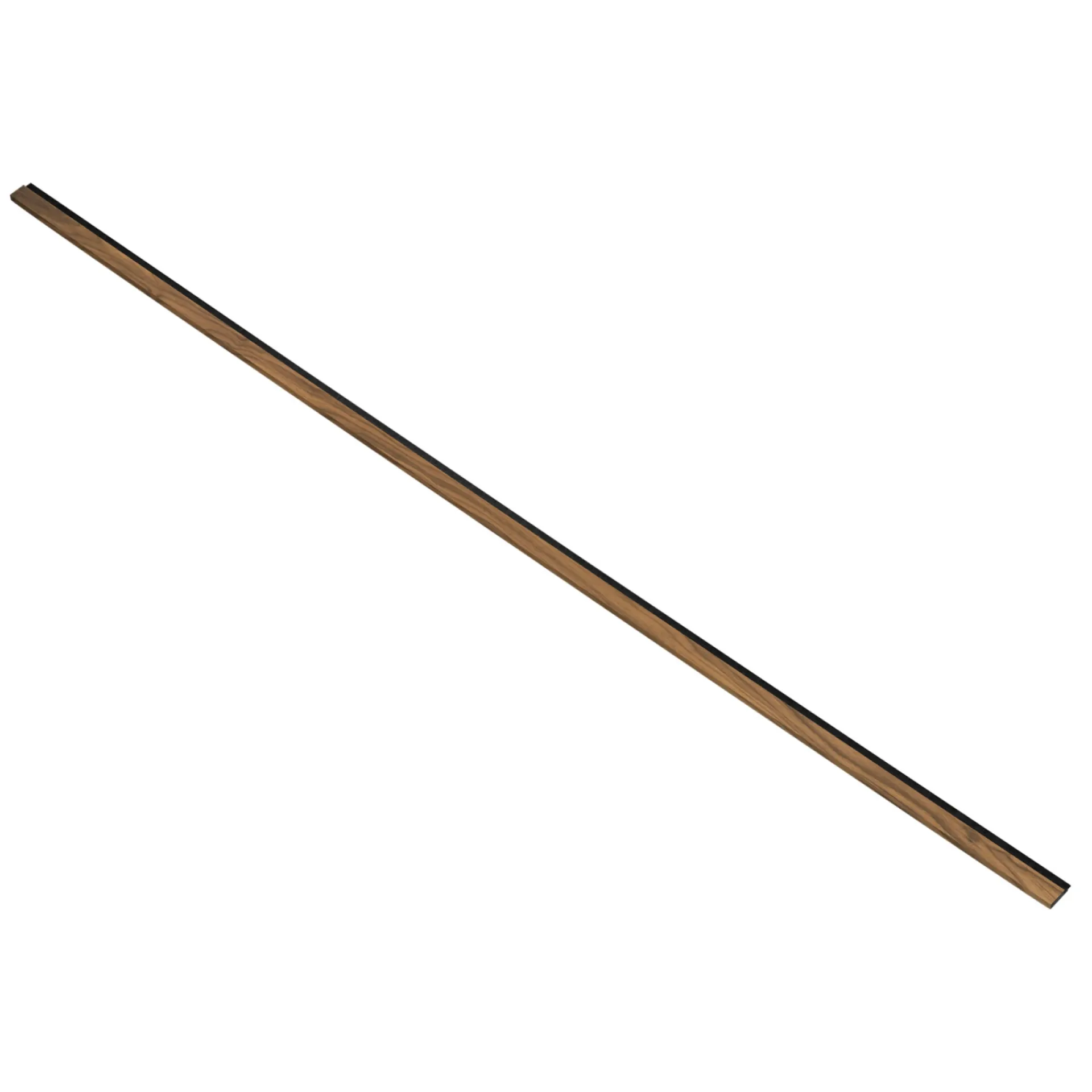 New I-Wood AFSLUTNINGSLISTE VALNØD KLAR OLIE 17 X 42 X 2400 MM