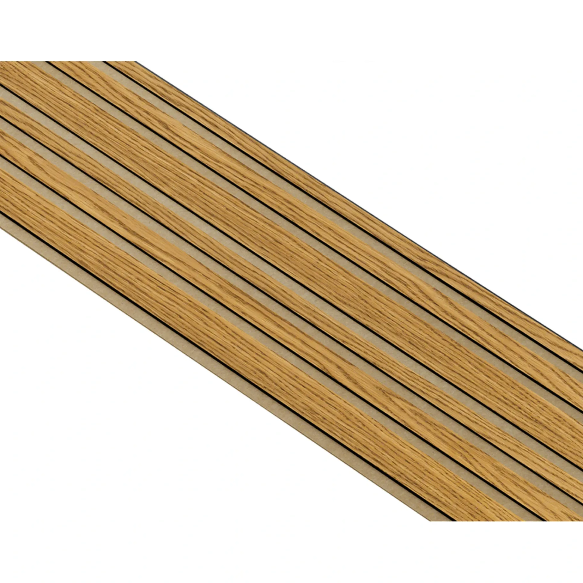 Clearance I-Wood AKUSTIKPANEL EG BRUN OLIE 17 X 300 X 2400 MM