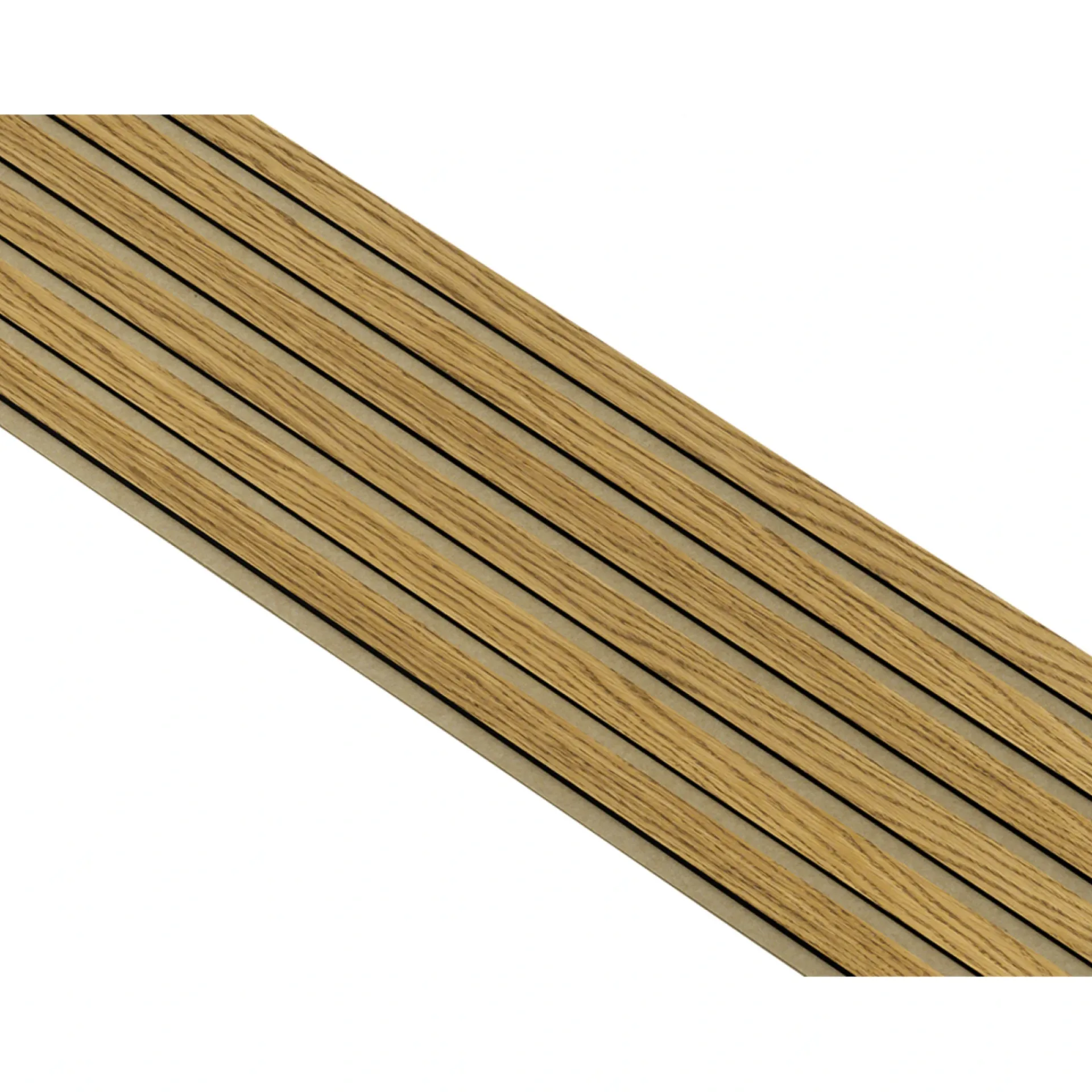 Clearance I-Wood AKUSTIKPANEL EG BRUN OLIE 17 X 300 X 2400 MM