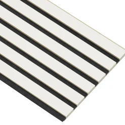 New I-Wood AKUSTIKPANEL EG HVIDMALET 16 X 300 X 2400 MM